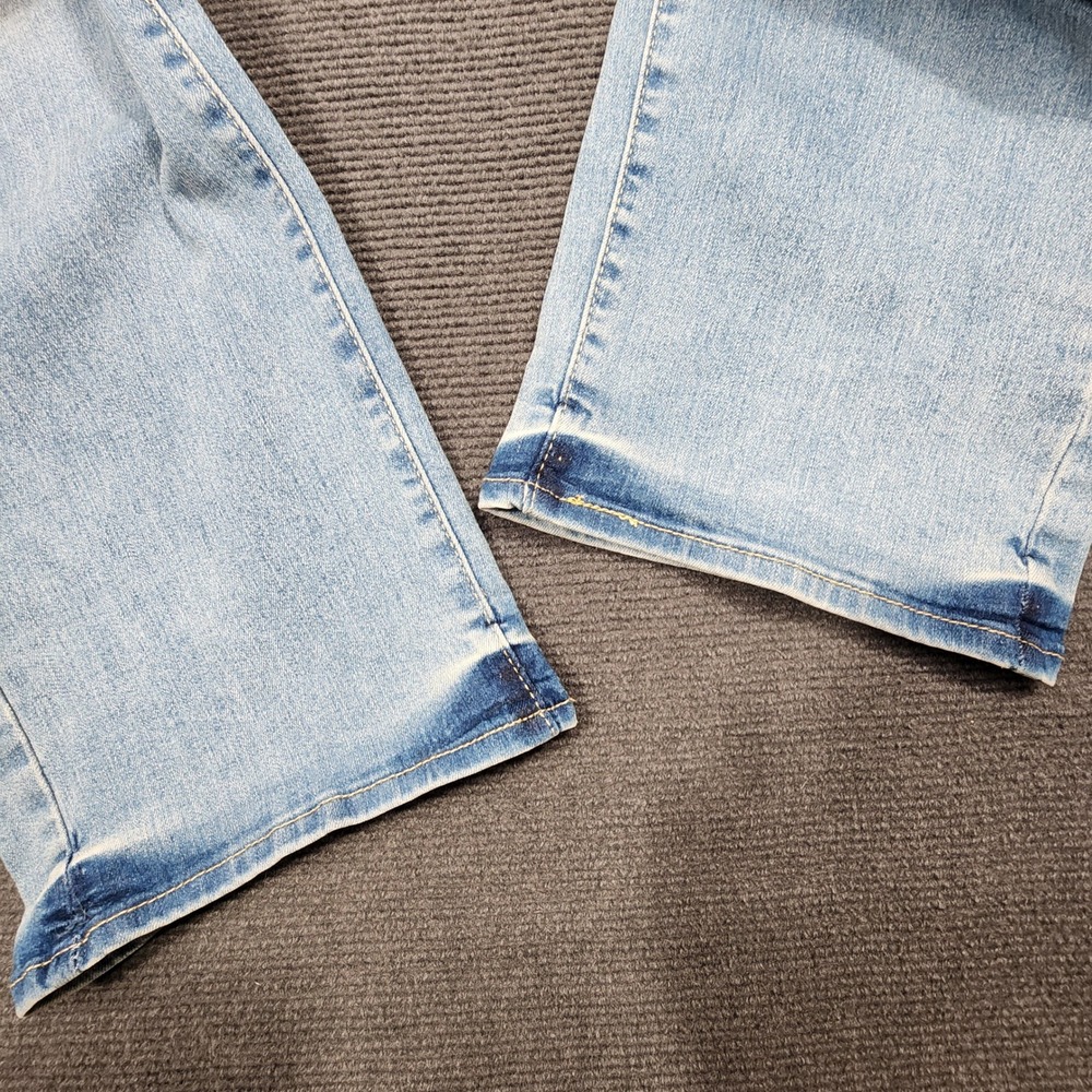 Levi's‎ 314 Shaping Straight Jeans Women 22W M Blue Stellar Stretch Mid Rise NWT - Picture 2 of 11